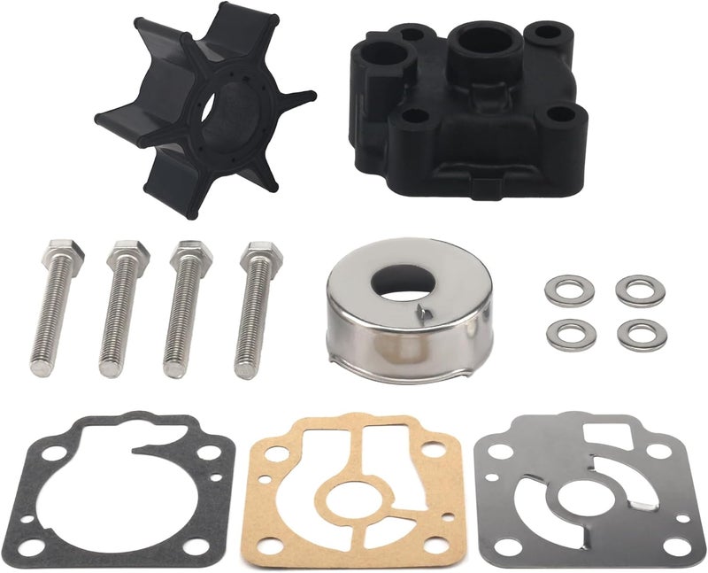 QUICKMARINER QuickMarine 853792A3 Water Pump Impeller Repair Kit for Mecury Marine 40 50 HP Outboard Motors replaces 853792A10 Boat Engine - Image 1